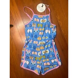7/8 Kiki + Lulu Butterfly Bamboo Romper